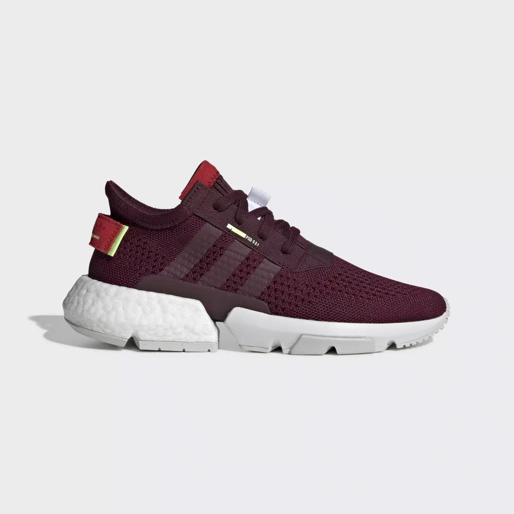 Adidas POD-S3.1 Tenis Rojos Para Mujer (MX-96574)